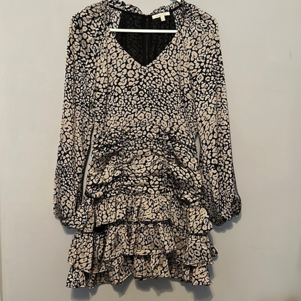 Animal print Skies are blue super‎ cute dress